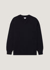 Dark Navy Mouline