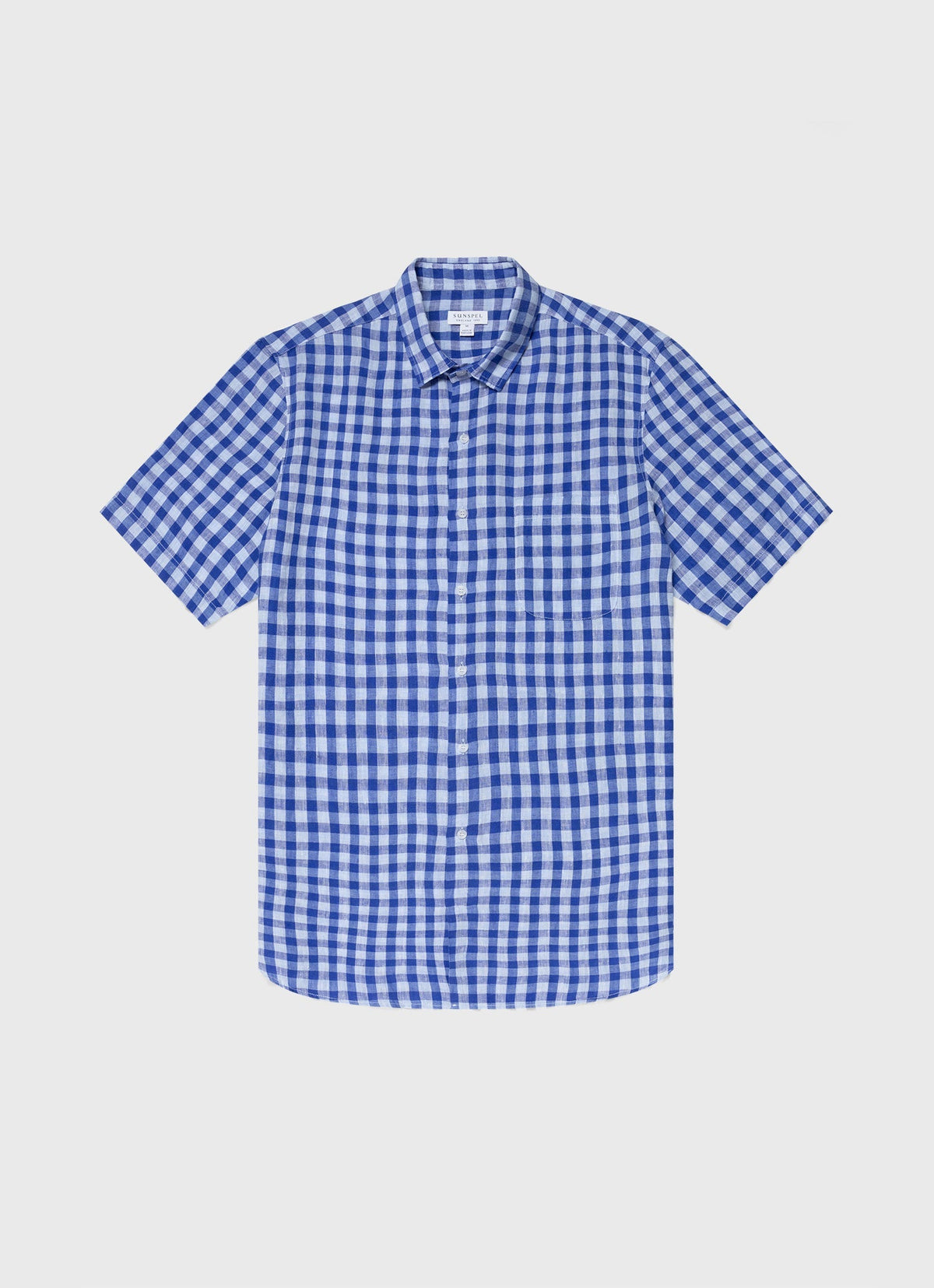 Blue Gingham,XS